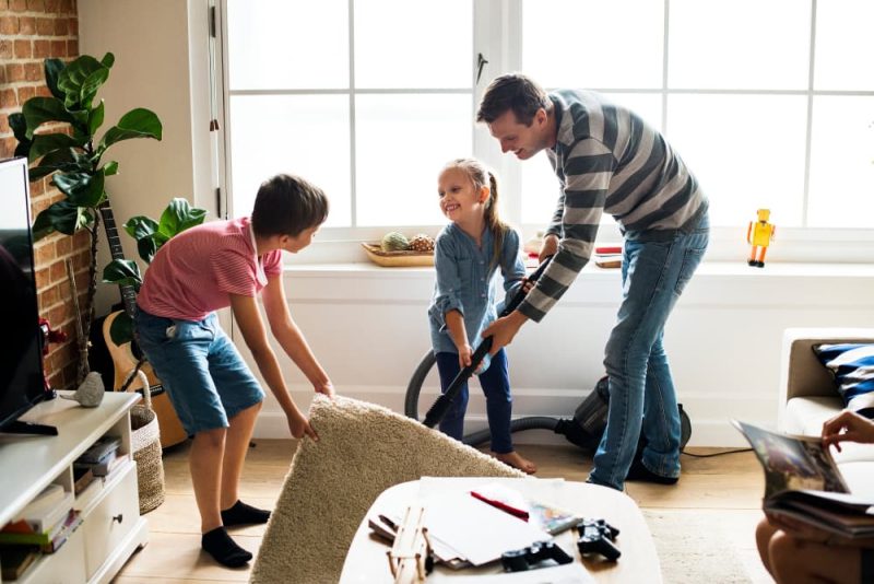 Ways to Teach Kids to Help Clean and Take Care of the House